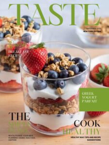 Green & Black Modern Food Magazine Cover (1)